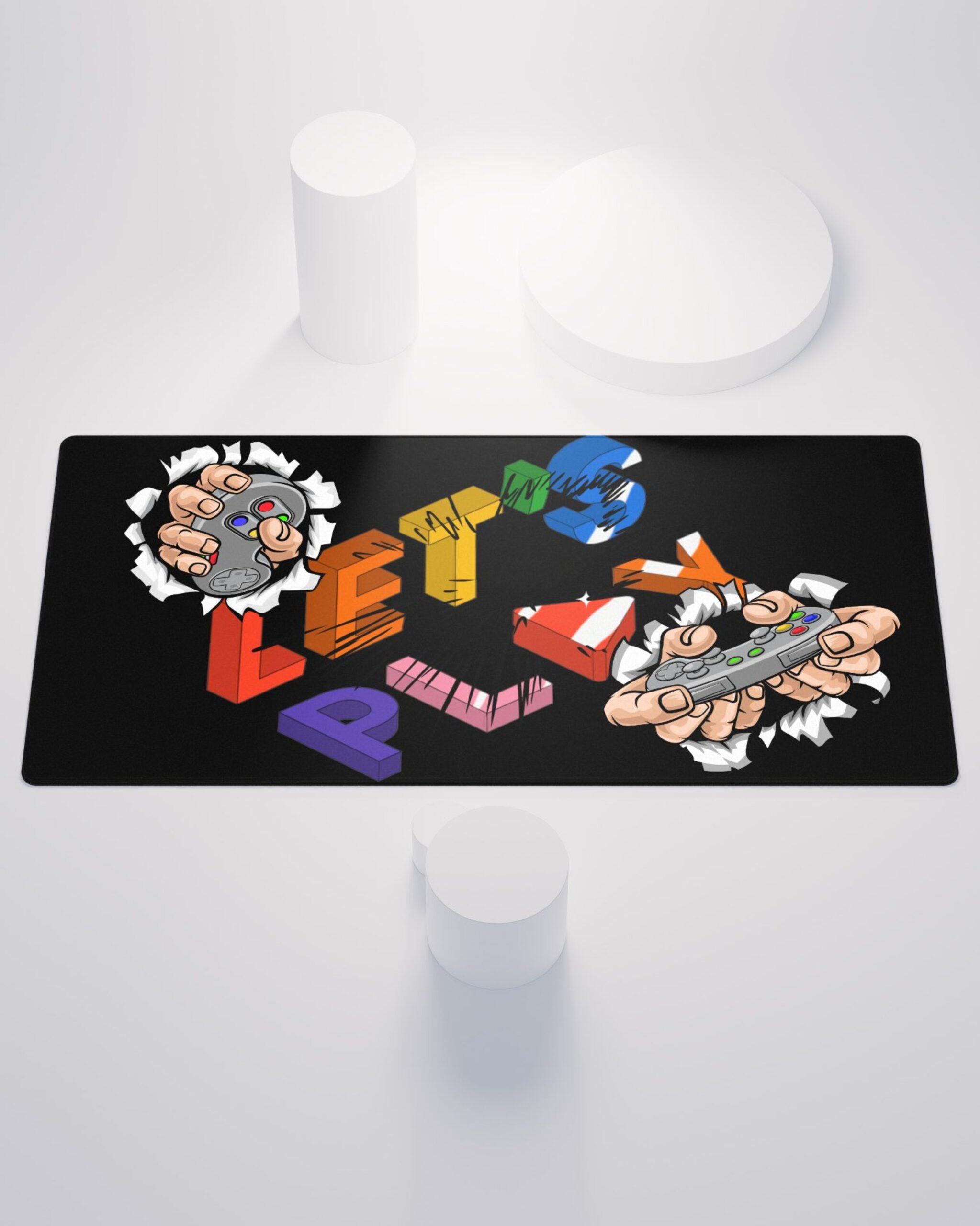 lets play gaming mouse pad